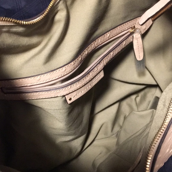 G.I.L.I. Bags | G.I.L.I Milan Bag Tan Ostrich | - Picture 4 of 4